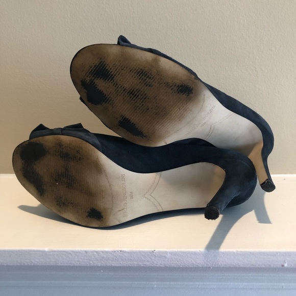 Enzo Angiolni Blue Heels - Picture 7 of 8